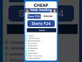 Cheapest WordPress Hosting In India With Free Domain in India | Cheapest WordPress Hosting Services
