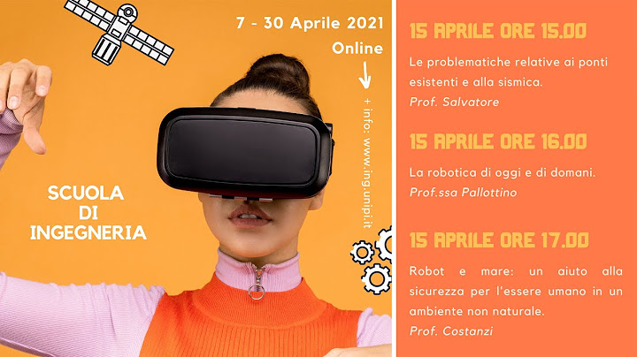 La robotica di oggi e di domani - Prof.ssa Pallottino