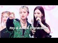 Ryujin and Karina are best friends ?(Itzy &amp; Aespa interactions cute,funny,…)