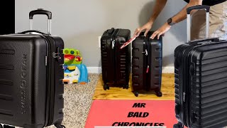 Swiss Gear carry on & Amazon Basics carry on overview.