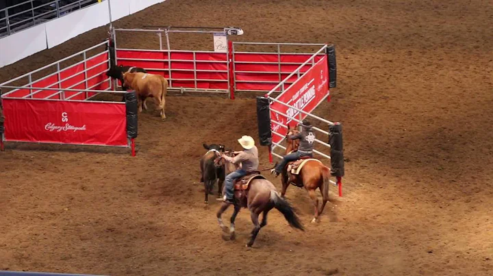 Calgary Stampede 2016 - Team Cattle Penning 10 Class win