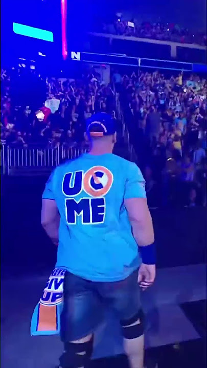 John Cena has returned to #smackdown