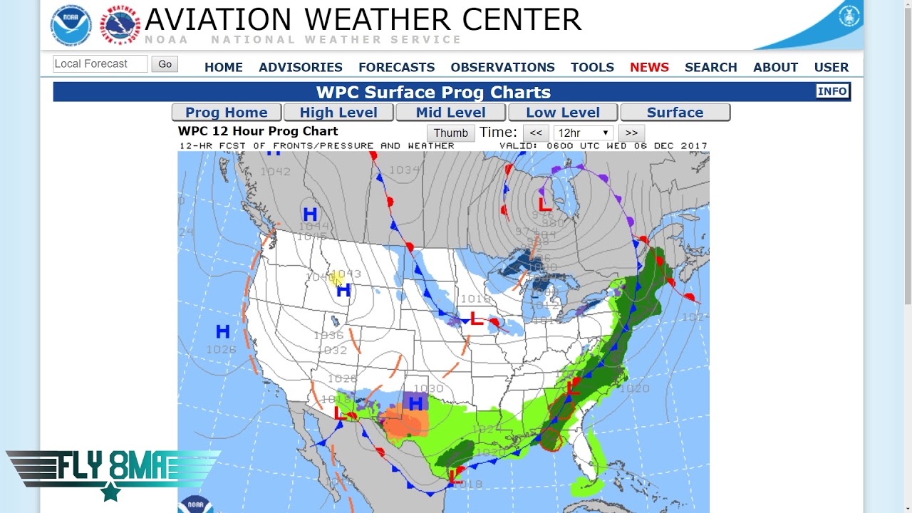 Significant Weather Prognostic Chart