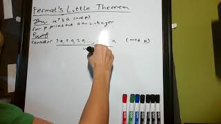 A Better Proof of Fermats Little Theorem
