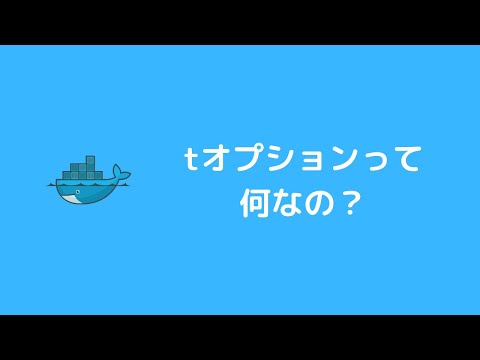 docker小ネタ tオプションって何なの？