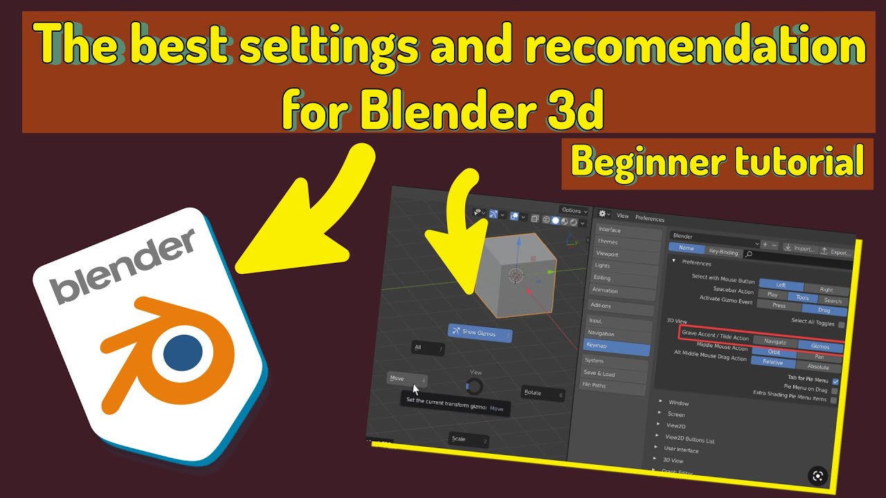 my and best setting in Blender YouTube