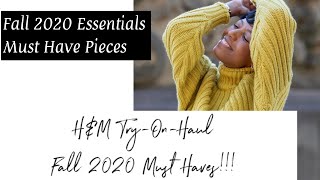 H&M Try On Haul | Fall 2020 Must Haves!!! SimplyShannah