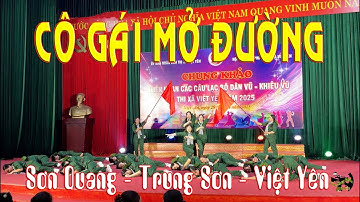 CÔ GÁI MỞ ĐƯỜNG | Zumba dance | Thôn Sơn Quang - Trung Sơn - Việt Yên