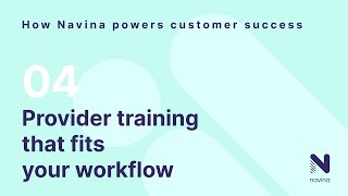 How Navina powers customer success: Provider training that fits your workflow
