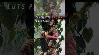 New Cinematic Luts Pack 100% Free get it now #colograding #aftereffects #vfx