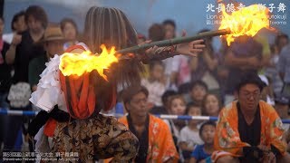 4K 北長徳寺の獅子舞 Lion dance of KitaChoutokuji