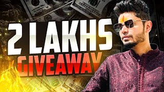 Rs. 2,00,000 GIVEAWAY!!!💸🤑