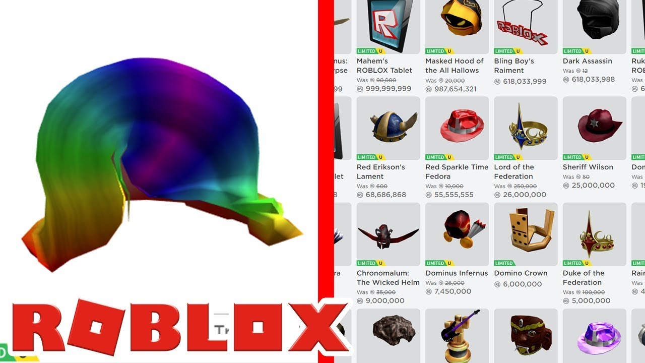 What is the most expensive roblox item