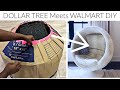 DOLLAR TREE MEETS WALMART Orbit CHAIR DIY!!!