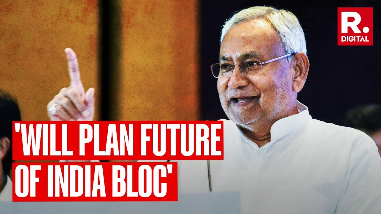 Will chalk out plan for future in next INDI bloc meet Bihar CM Nitish
