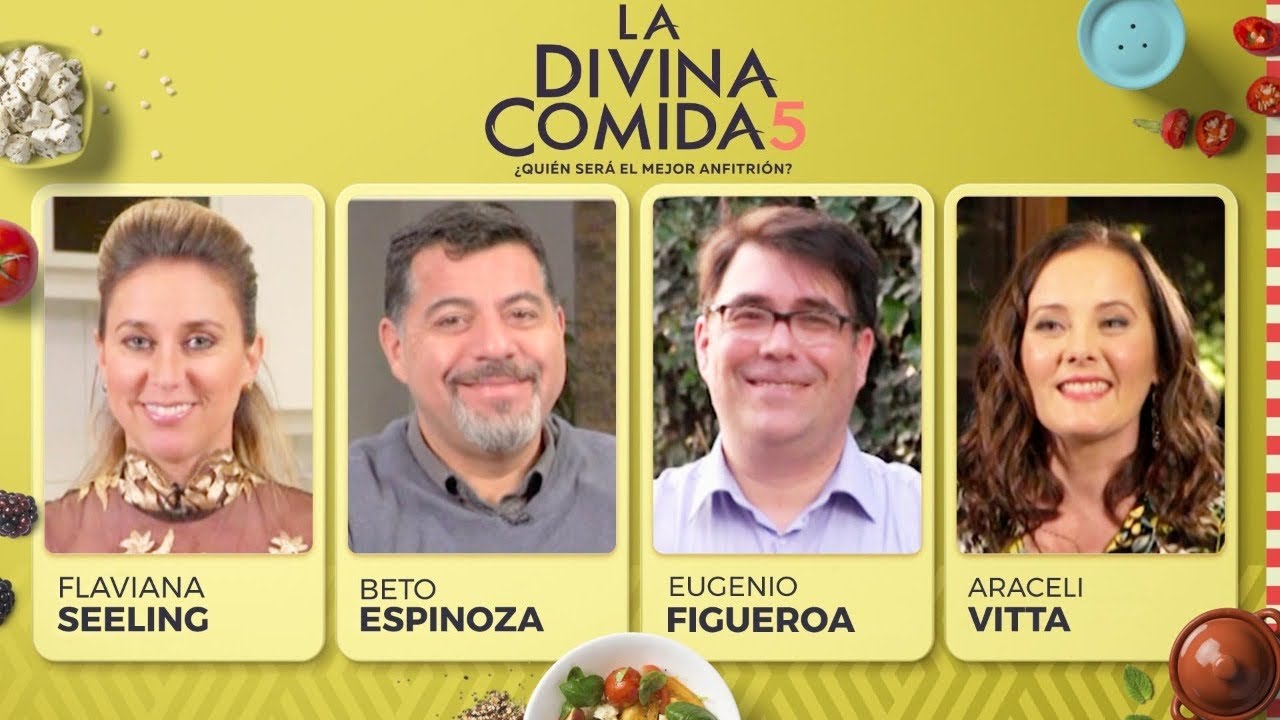 La Divina Comida Flaviana Seeling Beto Espinoza Araceli Vitta Y Eugenio Figueroa Youtube