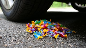 Crushing Crunchy & Soft Things by Car! - Most Satisfying Car Crushing Video Ever