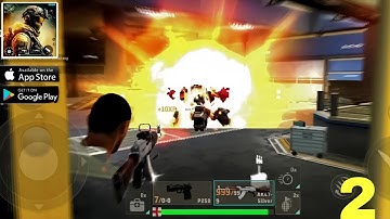 ATSS 2: Offline Shooting GamesWalkthrough Part 2  (iOS, Android)