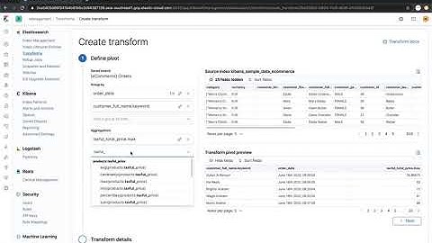 Entity centric elasticsearch events - xpack transform feature (consolidation made easy)