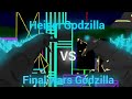 Heisei Godzilla Vs Final wars Godzilla | Animation | Shín Creátíons