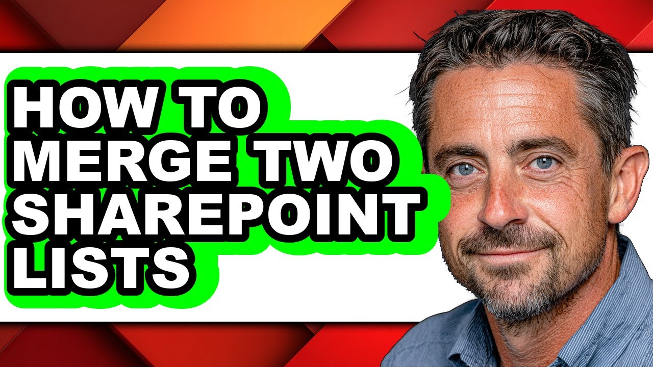 How to Merge Two Sharepoint Lists (easy Method) - YouTube