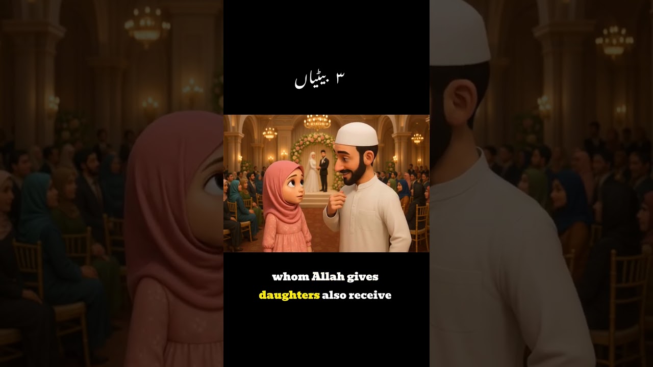 learn english through moral story for kids| three daughters