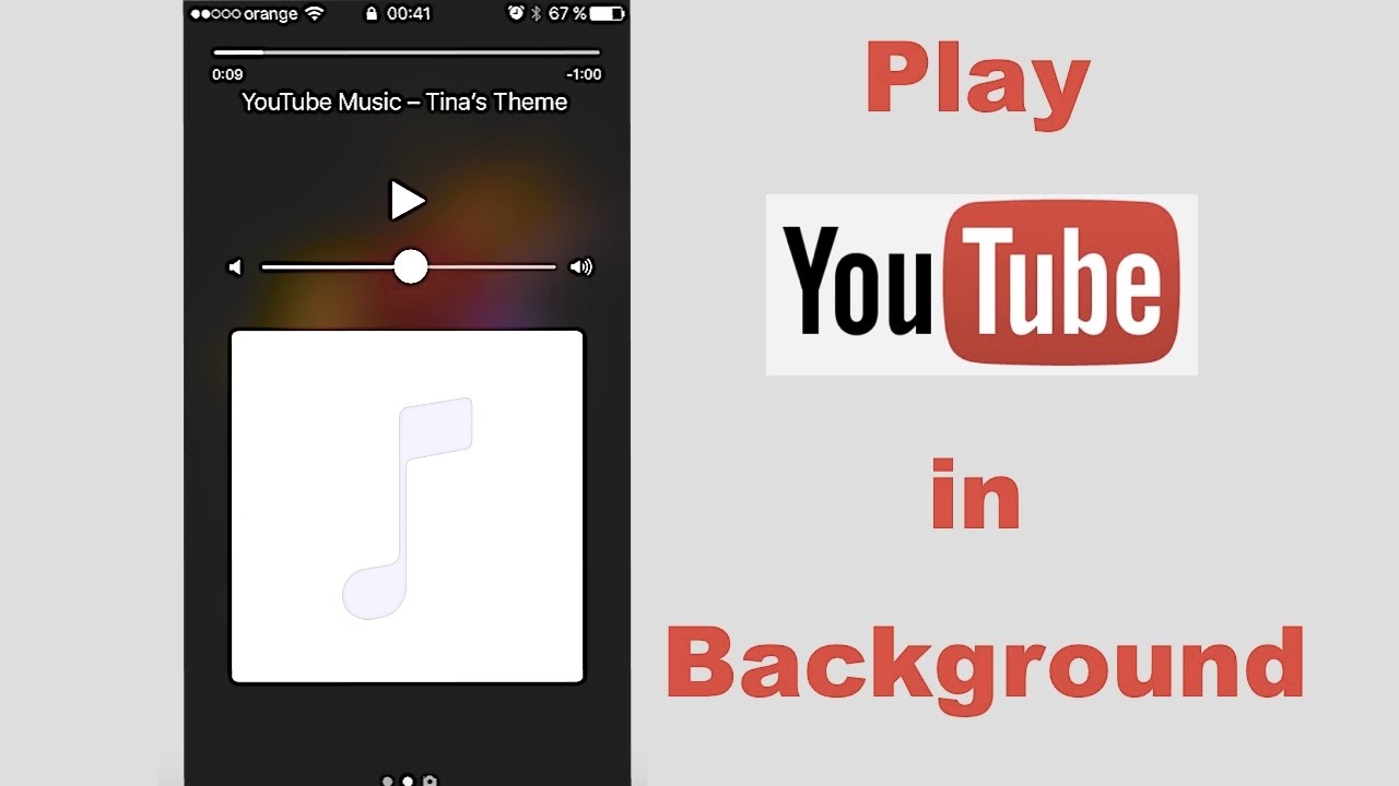 How to Play YouTube Music in Background iPhone, iPad with Locked Screen -  YouTube