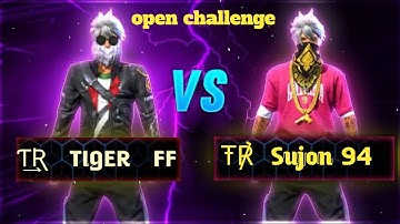 Custom room 1 VS 1 open challenge 😍 😍Garena free fire gameplay