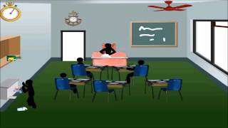 Stick Death Level 5 - Class Room Walkthrough screenshot 4