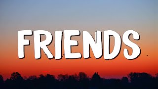FRIENDS - Marshmello \& Anne-Marie (Lyrics) || Clean Bandit feat. Zara Larsson, Lewis Capaldi...(Mix)