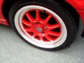 Vw red drag wheels  triple j auto fashion of ny inc