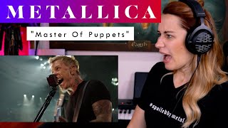 Metallica 'Master Of Puppets' REACTION & ANALYSIS by Vocal Coach / Opera Singer