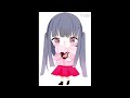 【イラストメイキング】小学生がiPadで描いてみた。1月2月3月のオリジナルミニキャラ