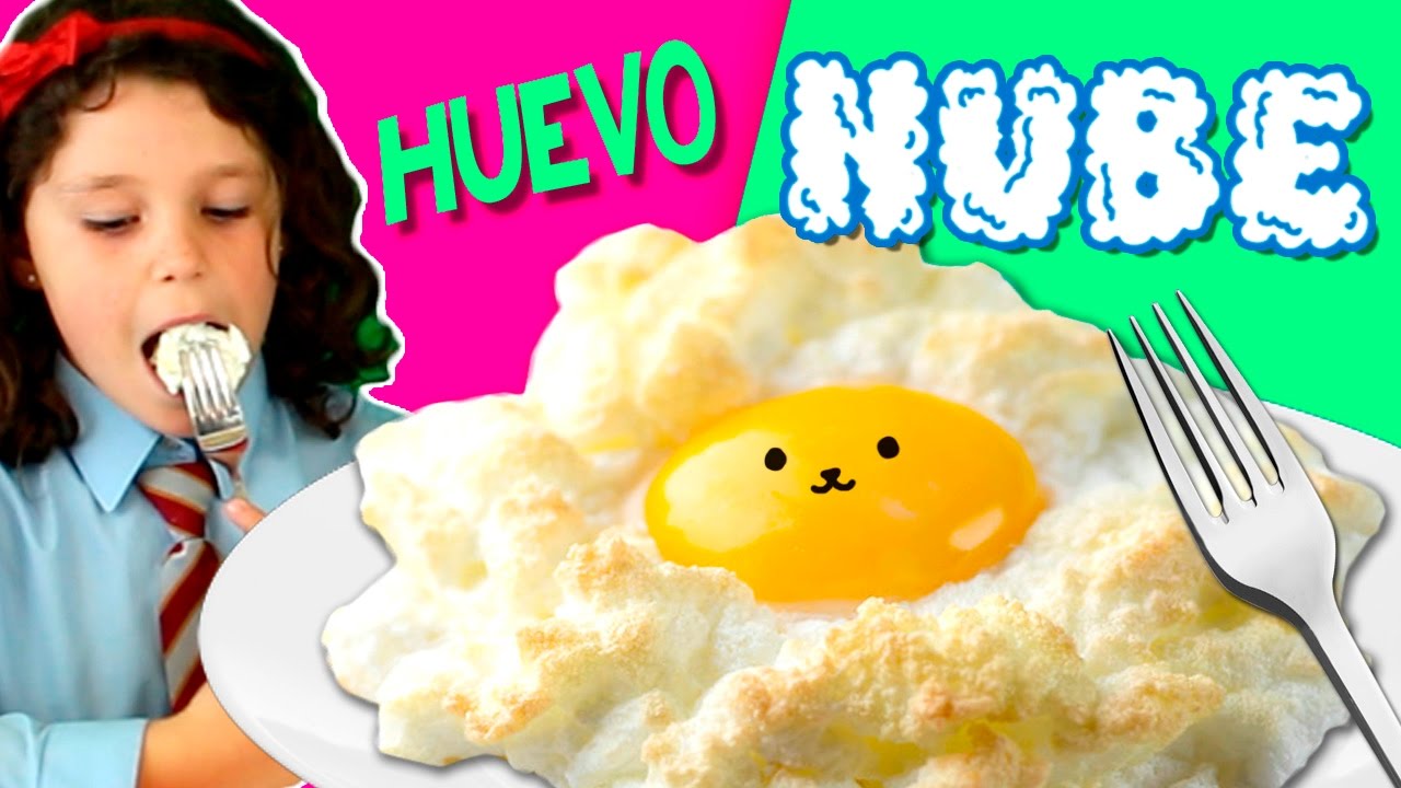 Cómo hacer HUEVOS nube * Recetas de cocina fáciles y ...