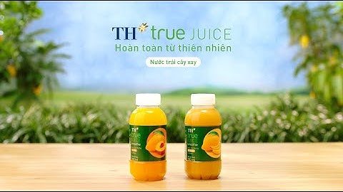 Nước trái cây xay TH true JUICE smoothie - Hoàn toàn từ thiên nhiên - 15s