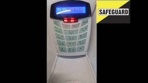 IDS LCD keypad Disarm 1