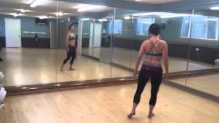 Tic toc shimmy drill