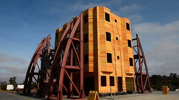 NEES-Soft Test 4 - Full-Scale Four-Story Woodframe Building - CLT Retrofit