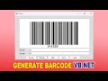 How to Generate Barcode | VB.Net Tutorial