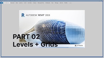 Revit 2019 Beginner Tutorial - Units, Building Levels and Grids [Part 02]