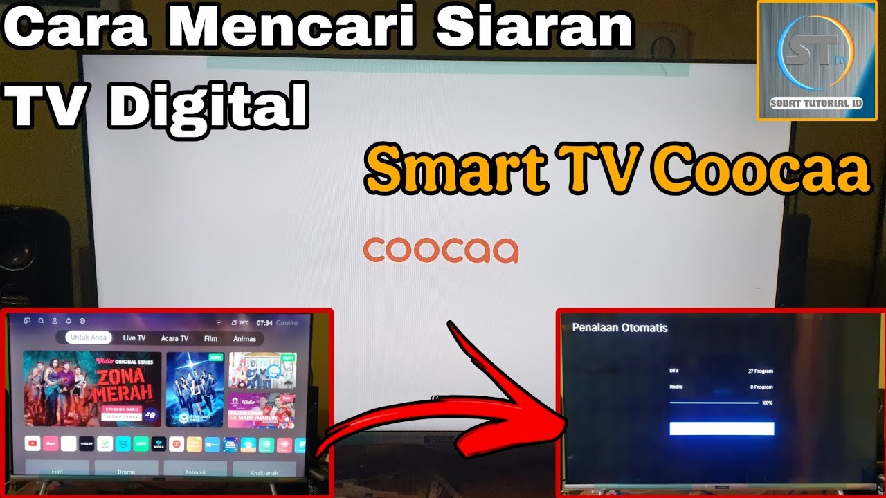 Cara Mencari atau Scan Ulang Siaran TV Digital di Smart TV Coocaa - YouTube