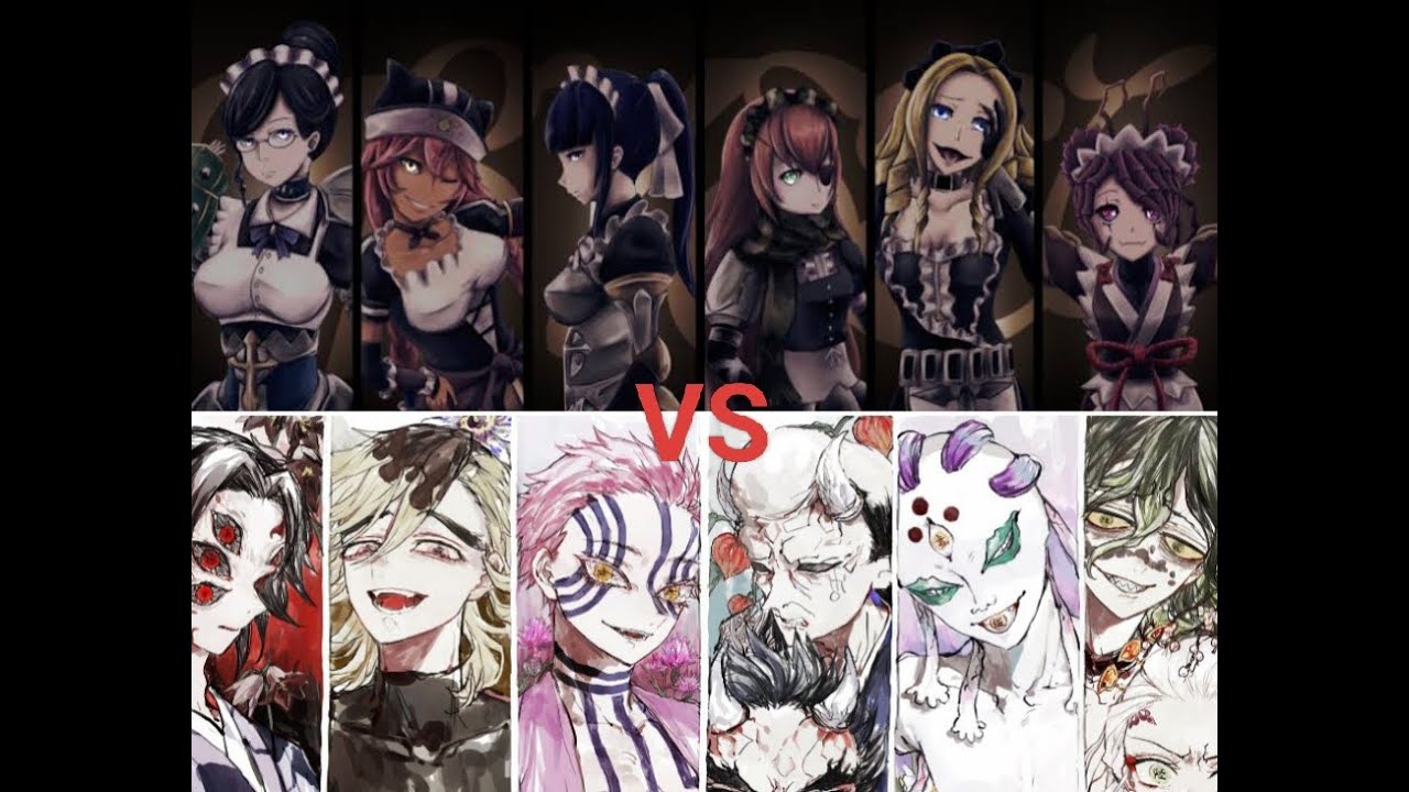 Overlod vs Kimetsu , Lunas vs Pleiades