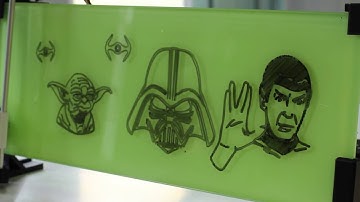 WriteBoard - the robot controlled white board