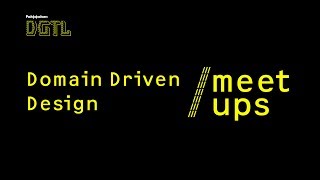 Domain Driven Design MeetUp - ScrumTrek и независимый эксперт Марк Шевченко