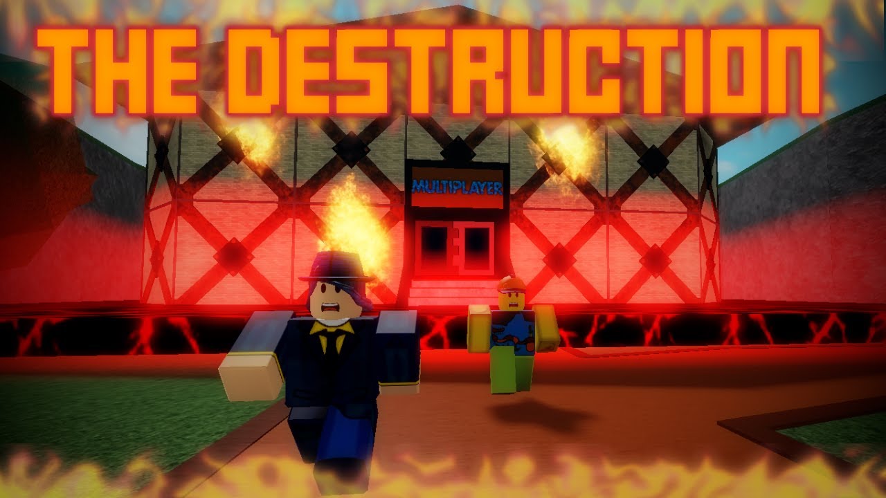 The Destruction Remastered Flood Escape Short Youtube - roblox the flood escape ep 1 animatic series youtube