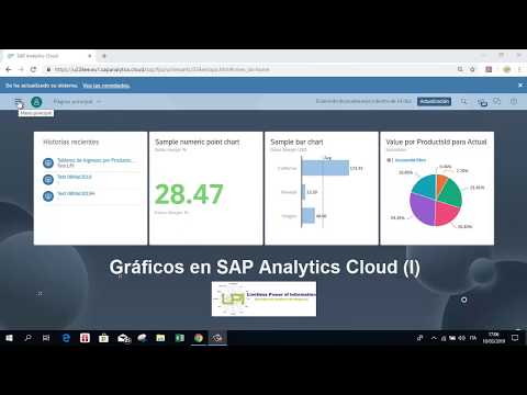 Graficos en SAP Analytics Cloud (I)