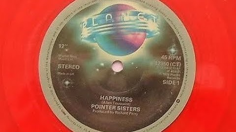 The Pointer Sisters - Happiness [12" mix] (1978)