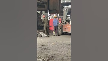 Forge a giant rectangular iron block- Modern Forming Technology, Hot forging process