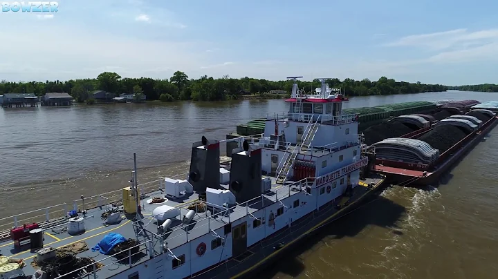 The M/V Theresa L Wood northbound  Mississippi River
