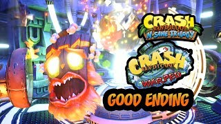 Crash Bandicoot: Warped (105%) Good Ending - Crash Bandicot: N. Sane Trilogy